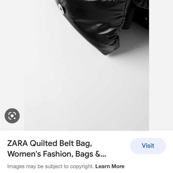 Zara quilted belt bag - Picture 3 of 4